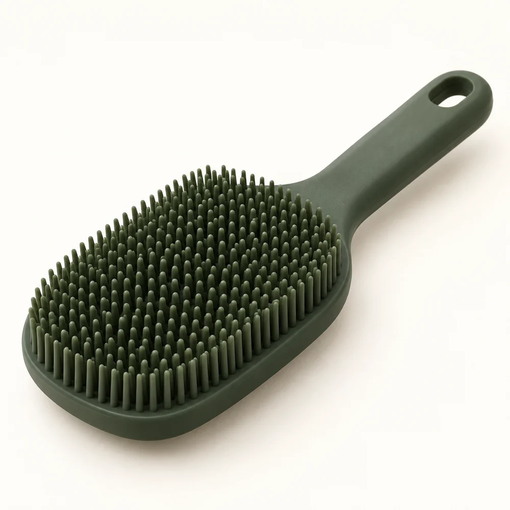 Soft Bath Brush in Moss — One bath brush